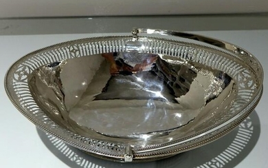 18th Century Antique George III Sterling Silver Cake