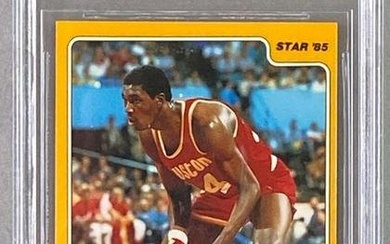 1984-85 Star Hakeem Olajuwon Rookie BGS 7.5
