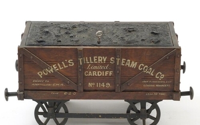 19th century railway interest advertising oak humidor in the...