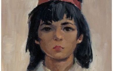 25014: Fred T. Tuch (American, 20th century) Portrait o