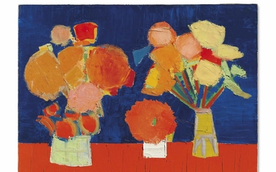 Nicolas de Staël (1914-1955), Deux Vases de Fleurs (Two Vases of Flowers)