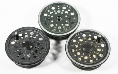 (3) SPARE FLY CASTING REEL SPOOLS
