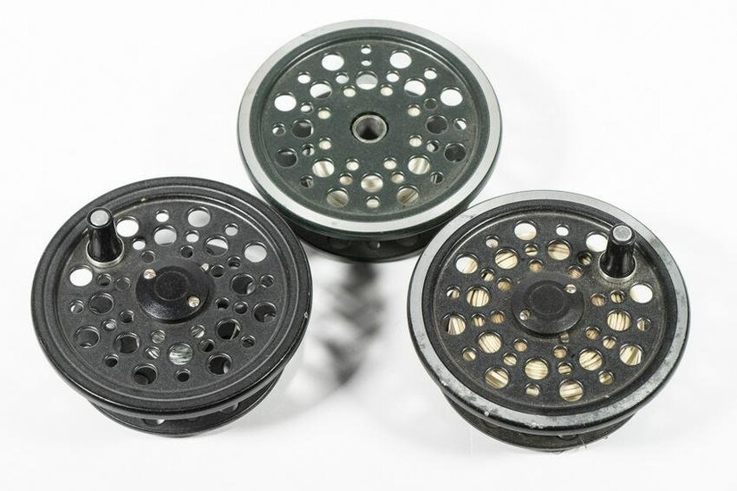 (3) SPARE FLY CASTING REEL SPOOLS