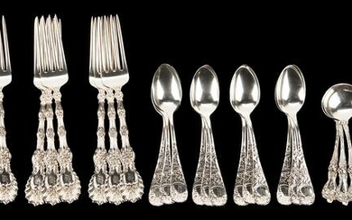 39 Pcs. Assorted Flatware incl. Whiting Radiant