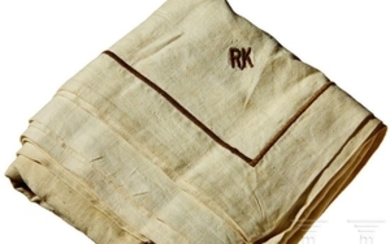 Adolf Hitler - a Table Cloth from the Table Silver of the New Reich Chancellery, Berlin