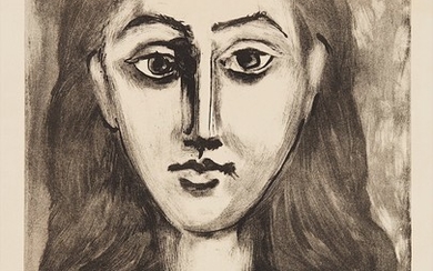 Pablo Picasso, Tête de jeune fille (Head of a Young Girl)