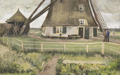 Vincent van Gogh (1853-1890), The 'Laakmolen' near The Hague (The Windmill)