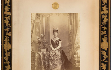 Shinichi Suzuki (1835-1918), Portrait of Empress Shoken (1889)