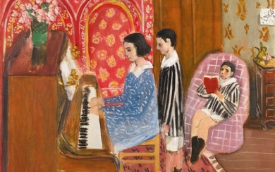 LA LEÇON DE PIANO, Henri Matisse
