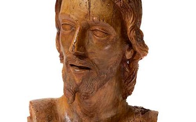 A BUST OF CHRIST Italy, 15th century.