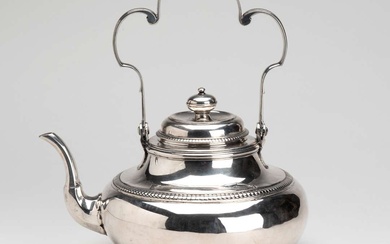 A Dutch silver kettle, Groningen