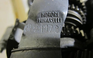 A FB Minarelli cutaway engine