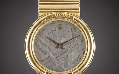 A GENTLEMAN'S SIZE 18K SOLID YELLOW GOLD CORUM