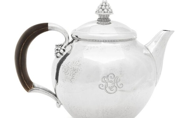 A Georg Jensen Silver Teapot