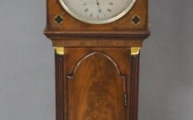 AMENDMENT - Please note that the dial and movement are probably circa 1840. A George III mahogany longcase regulator
