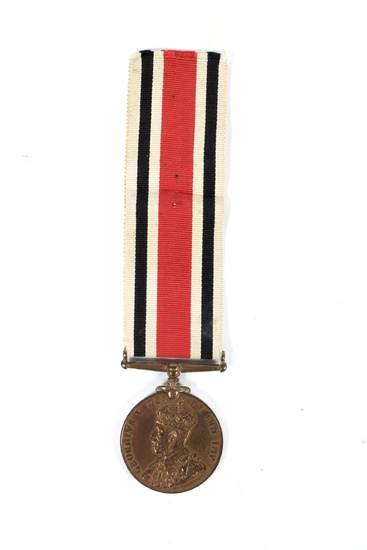 A King George V Special Constabulary Police medal, Thomas E Bagley.