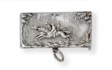 A Victorian Silver Vesta-Case, Probably by William Neale, Chester, 1889,...