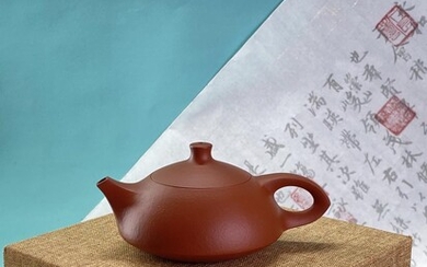 A dragon-in-the-cloud 逸龙 “YiXing” 宜兴 teapot by “ChaoZhou” 潮州...