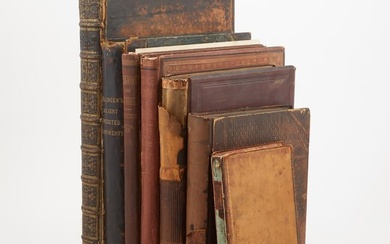 A group of English books on the decorative arts