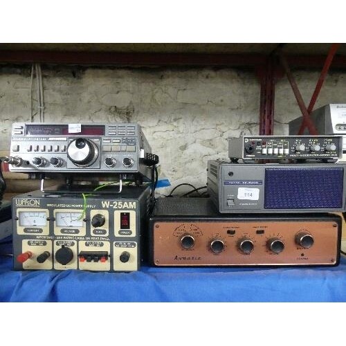 A quantity of Amateur 'Ham' Radio Equipment, including a Bea...