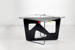A rare “Santiago” table, designed by Mathieu Matégot