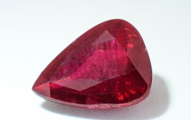 AIGS Certified 1.03ct. PIGEON'S BLOOD Ruby - MOZAMBIQUE