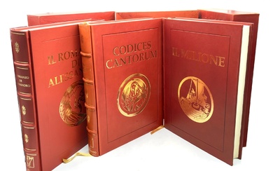 [ARTE] - Lotto di 3 libri d'arte che includono Codices Cantorum (copia n. 146 di 1999), Il Romanzo di Alessandro…