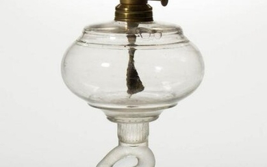 ATTERBURY SWAN KEROSENE STAND LAMP
