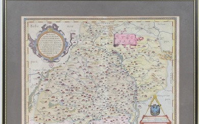 Abraham Ortelius (Dutch, 1527-98), Bohemiae from the Theatru...