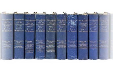 American Civil War. Official Records of the Union and Confederate Navies, 1894-1927, 31 volumes