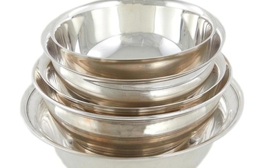 American silver bowls (5pcs)
