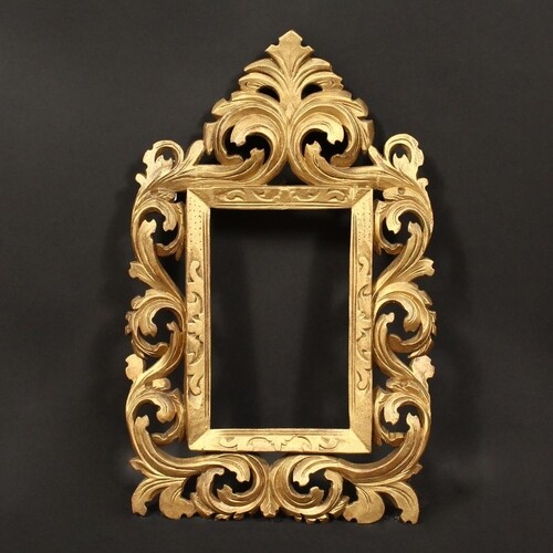 An Early 19th Century carved Florentine frame, rebate size -...