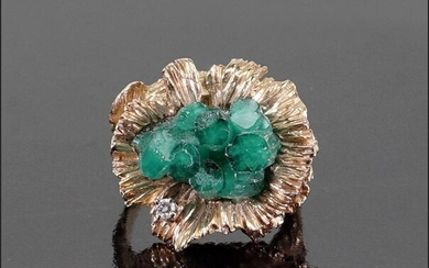 An Emerald Ring.