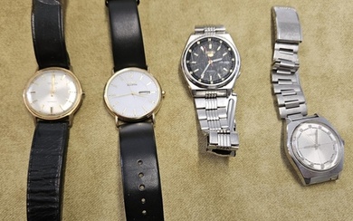 An Oriosa 17 Jewels Swiss made Watch, along with other Watch...