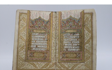 An Ottoman Qur'an written by Abd al-Wahhab ibn Uthman in 124...
