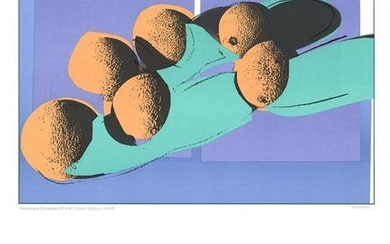 Andy Warhol - Cantaloupes I - 1990 Lithograph 28" x 22"