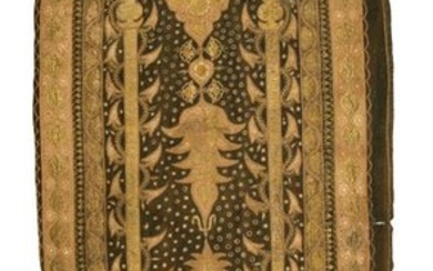 Antique Jewish-Indian Handmade Rug with Precious