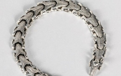 Art Decorative 925 Silver Bracelet