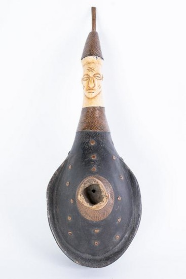 Arte africana Ritual pipe, Chokwe (?)R.D. Congo.