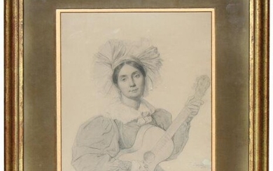 Attri. Jean August Dominique Ingres (1780 - 1862)