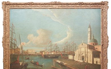 Attributed to Francesco Tironi (1745 - 1797) View of San Gio...