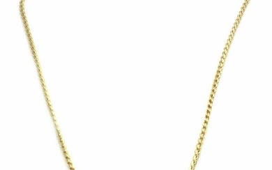 Authentic Cartier 18k Yellow Gold Serpentine S Link Chain Necklace 16.5" 1994