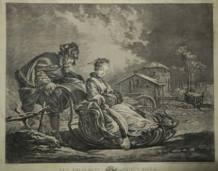 BOUCHER François (d'après) (Paris 1703 1770)... - Lot 314 - Eric Caudron