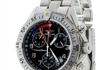 BREITLING TransOcean Chrono watch, for men/Unisex. In steel. Movement functions: quartz