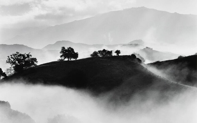 BRUCE BARNBAUM - Fog, Santa Monica Mountains, CA, 1978