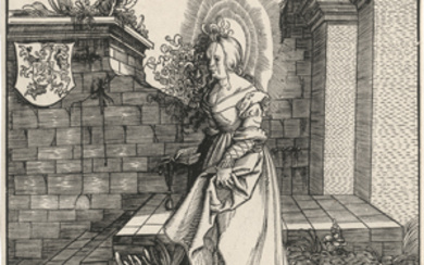 Beck, Leonhard - nach (um 1480-1542, Augsburg)Die hl. Ermelindis