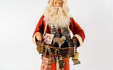 Bethany Lowe Designs Figurine, Father Christmas Peddler