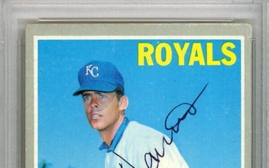 Billy Harris Autographed Signed 1970 Topps Card #512 Royals PSA/DNA #26772852