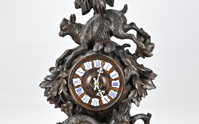Black Forest clock, 1880