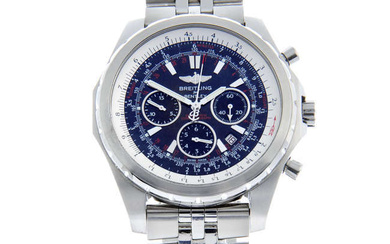 Breitling - a Breitling for Bentley chronograph bracelet watch, 49mm.
